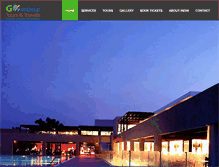 Tablet Screenshot of goworldtours.com